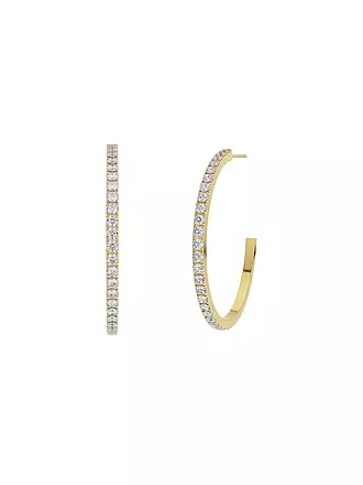 EDBLAD | Créoles GLOW CREOLES MINI Large Steel | gold
